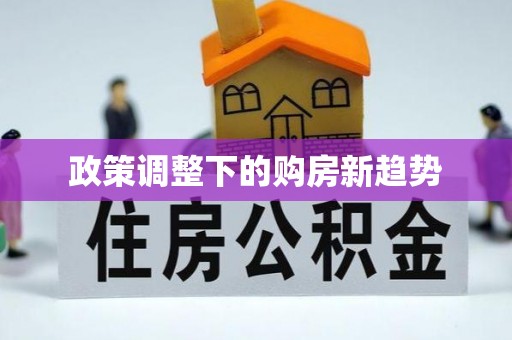 周宁政策调整下的购房新趋势