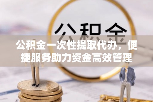 周宁公积金一次性提取代办，便捷服务助力资金高效管理