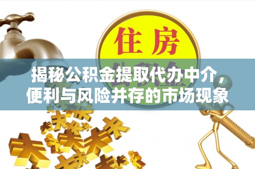 周宁揭秘公积金提取代办中介，便利与风险并存的市场现象