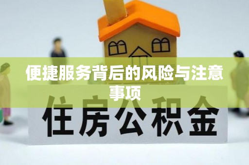 周宁便捷服务背后的风险与注意事项